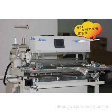 Automatic tucking sewing machine